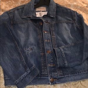 BCBG JEAN JACKET!